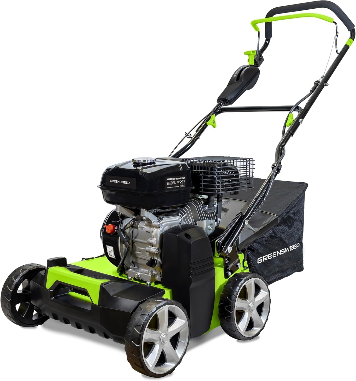 GreenSweep Pro Series Gas-Powered Sweeper Rake