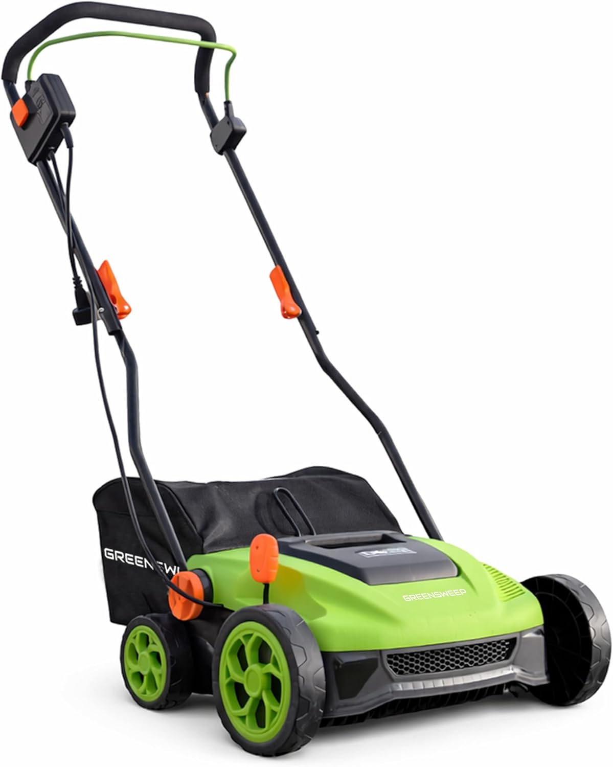 GreenSweep TurfoMax Electric Turf Sweeper