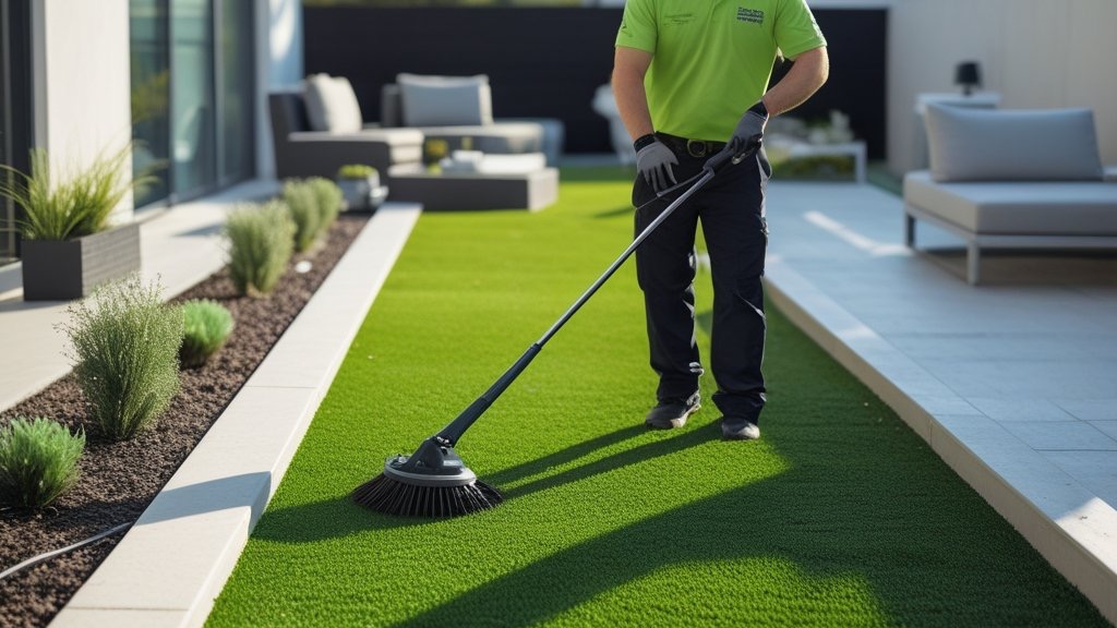 The Professional Turf Cleaning Process